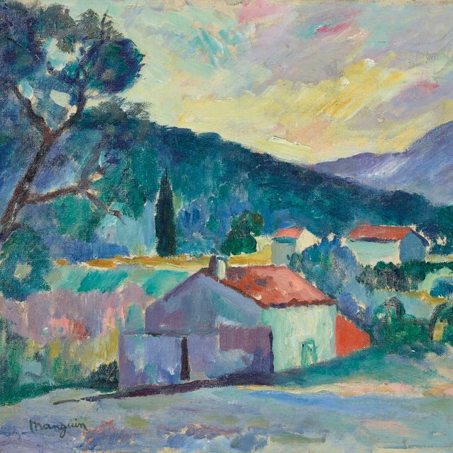 Henri Manguin — Отель Le Mas à Saint-Tropez