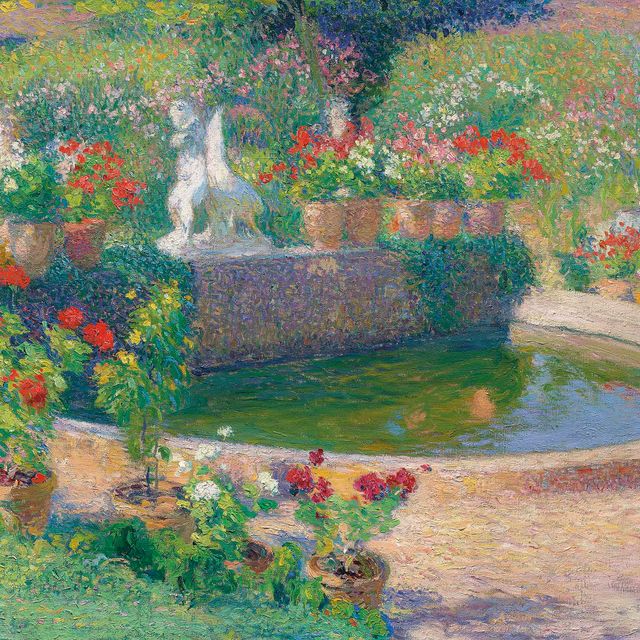 Henri Martin — Центральный бассейн парка Маркайроль