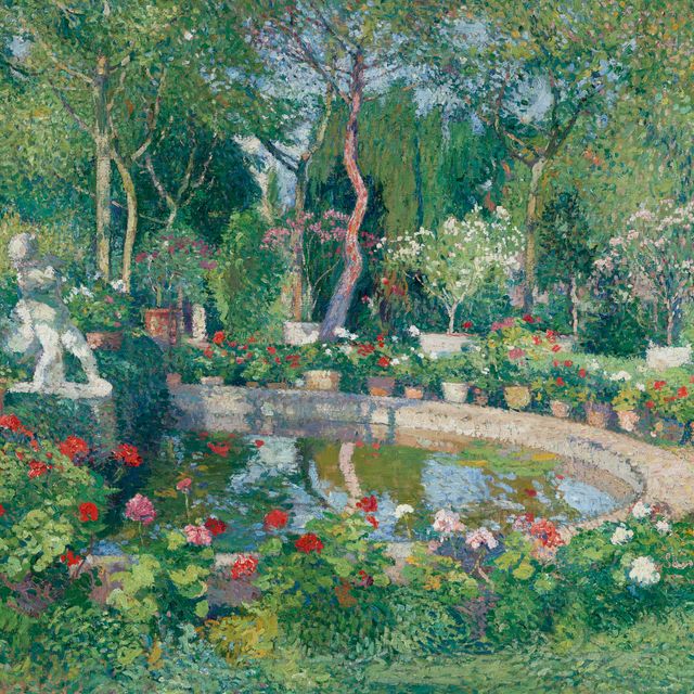 Henri Martin — Большой бассейн парка Маркайроль