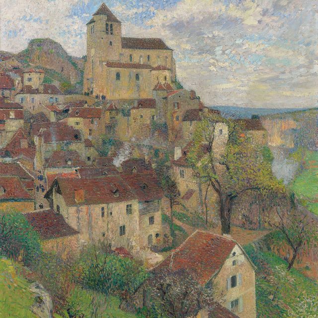 Henri Martin — Главная улица Сен-Сирк-Лапопи