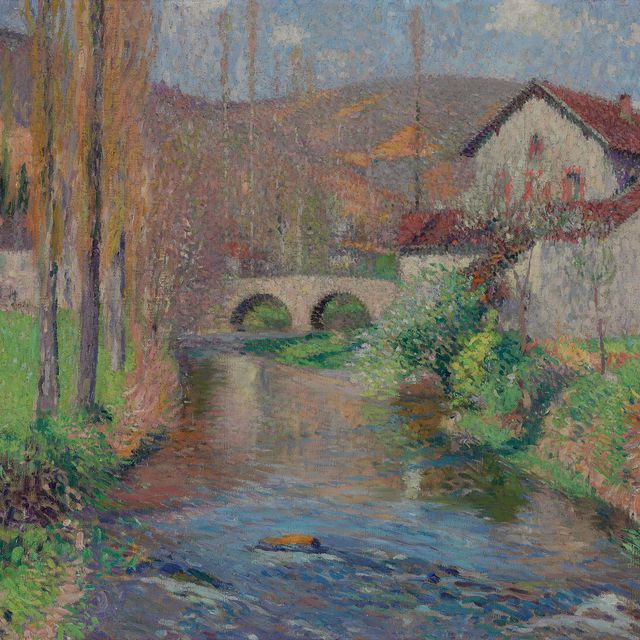 Henri Martin — Мост Лабастид на вершине Аваля