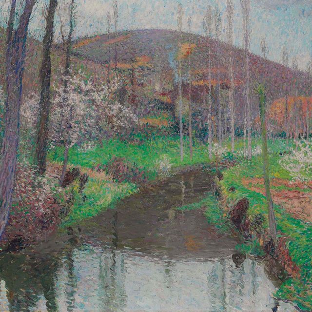 Henri Martin — Вершина на холме дю пон-де-Лабастид