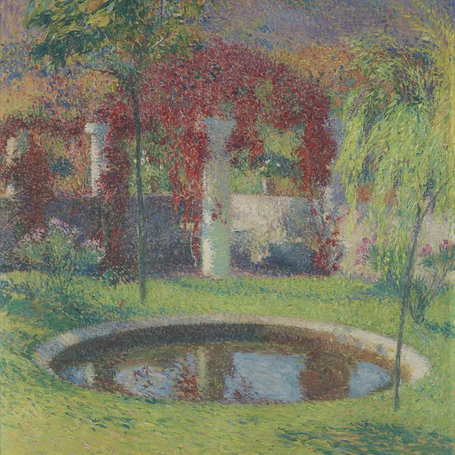 Henri Martin — Маленький бассейн на южной стороне тоннеля в Маркайроле