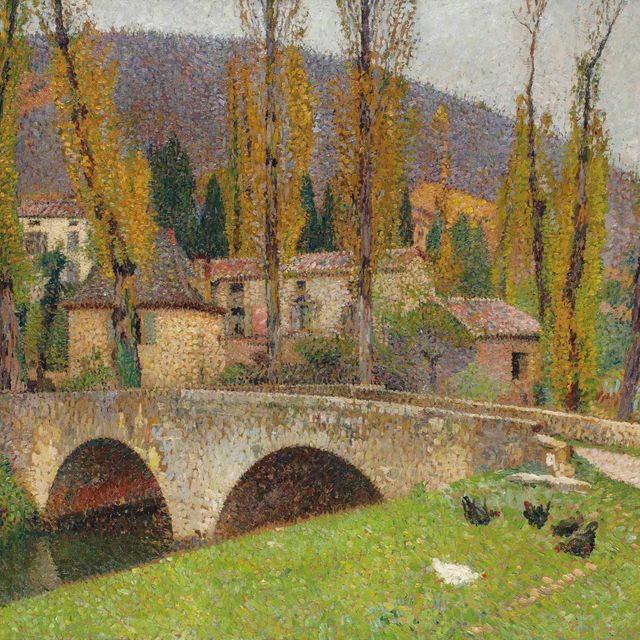 Henri Martin — Ле-бастид-дю-верт, время гри