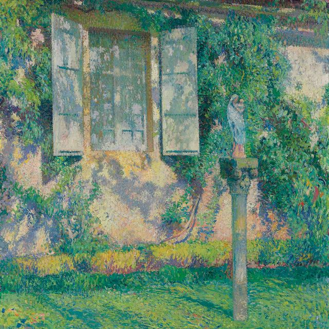 Henri Martin — Высота, с которой открывается вид на колонну, украшающую фасад Маркейроля