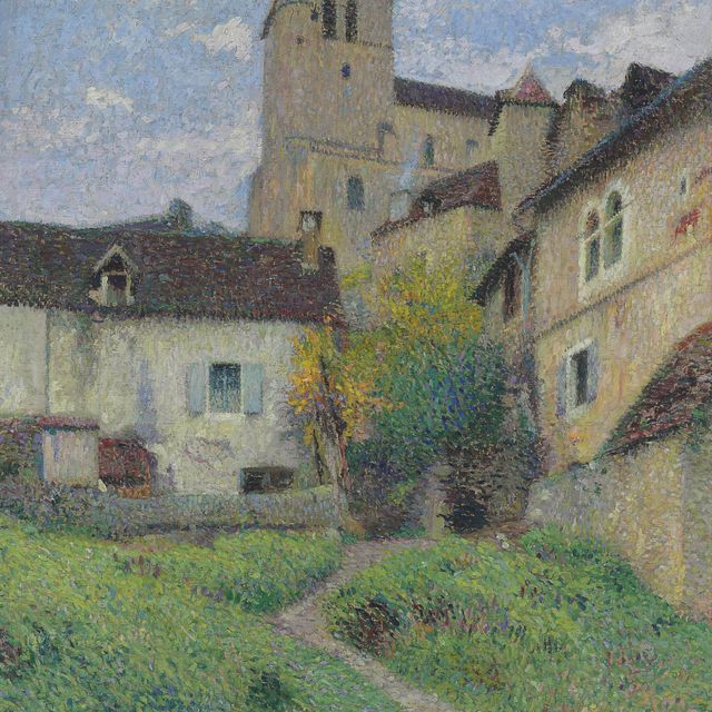 Henri Martin — Церковь Святого Серка в Лапопи