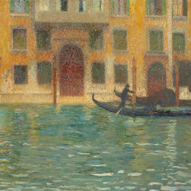 Henri Martin — Два гондольных подъемника во дворце победителей