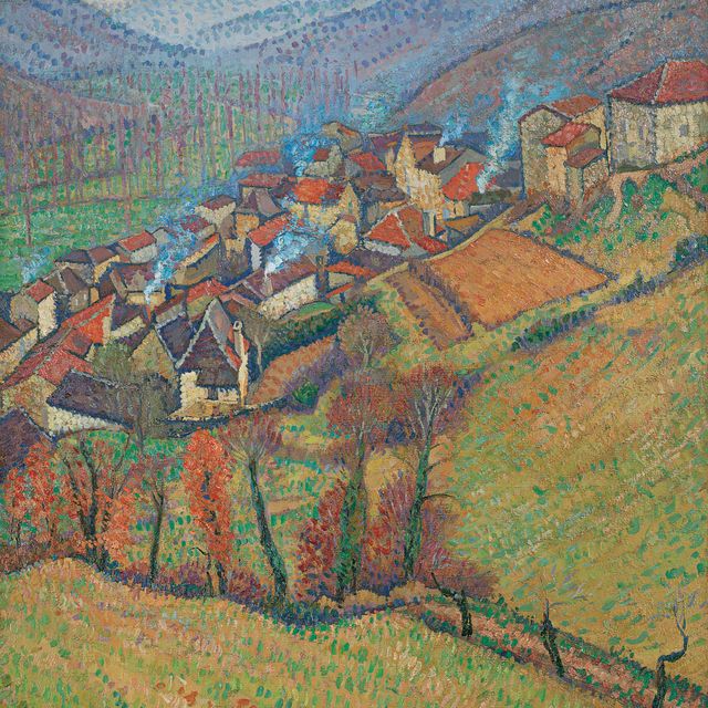 Henri Martin — Бастида на Вершине горы