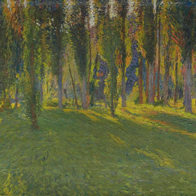 Henri Martin — Люди в долине реки Верт, пре-де-ла-Мулен