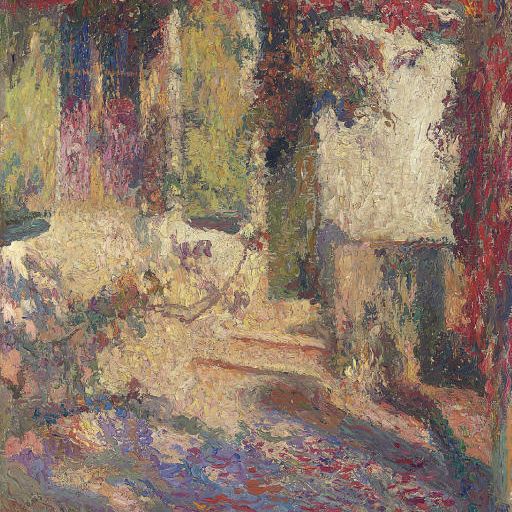 Henri Martin — Беседка у входа в Маркайроль