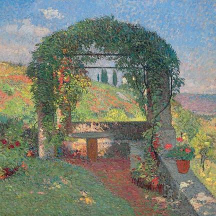 Henri Martin — Беседка (глориетта)