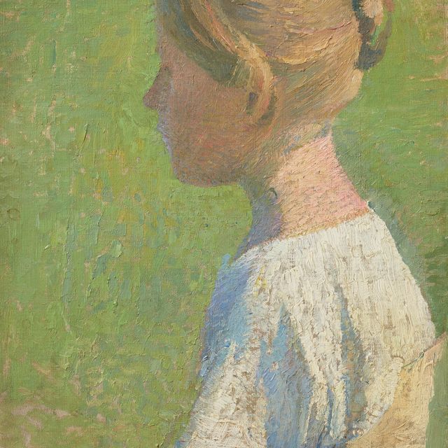 Henri Martin — Молодая женщина в профиле