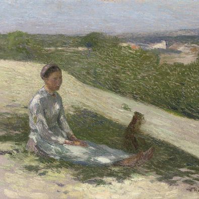 Henri Martin — Молодая женщина и ее сын