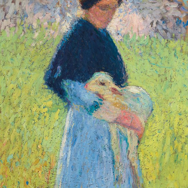 Henri Martin — Бержер и сын Агно
