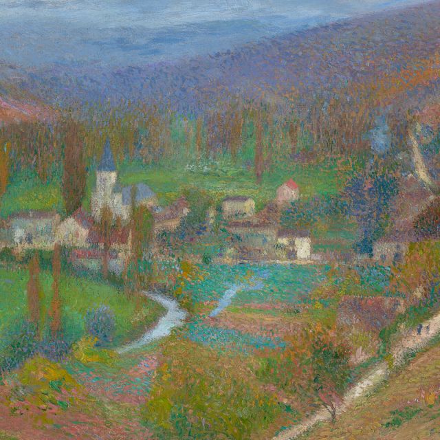 Henri Martin — В генеральном парке Лабастид на вершине верхнего парка Маркайроль