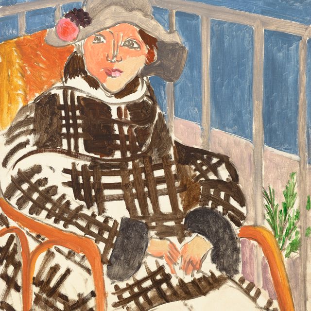 Henri Matisse — Мадемуазель Матисс в манто-сокровищнице