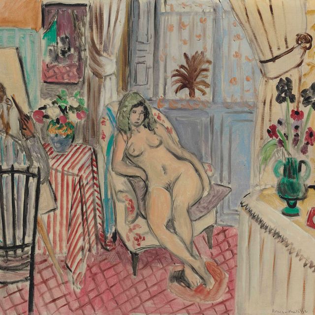 Henri Matisse — Художник и модель ну