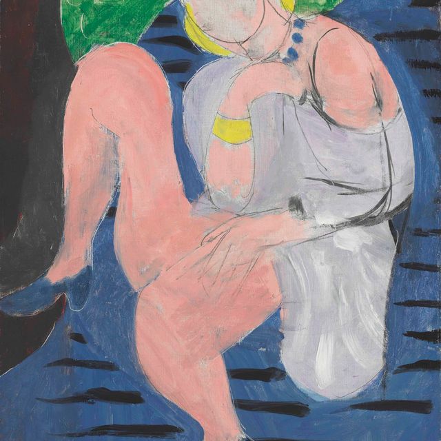 Henri Matisse — Nu assis, любимый синий