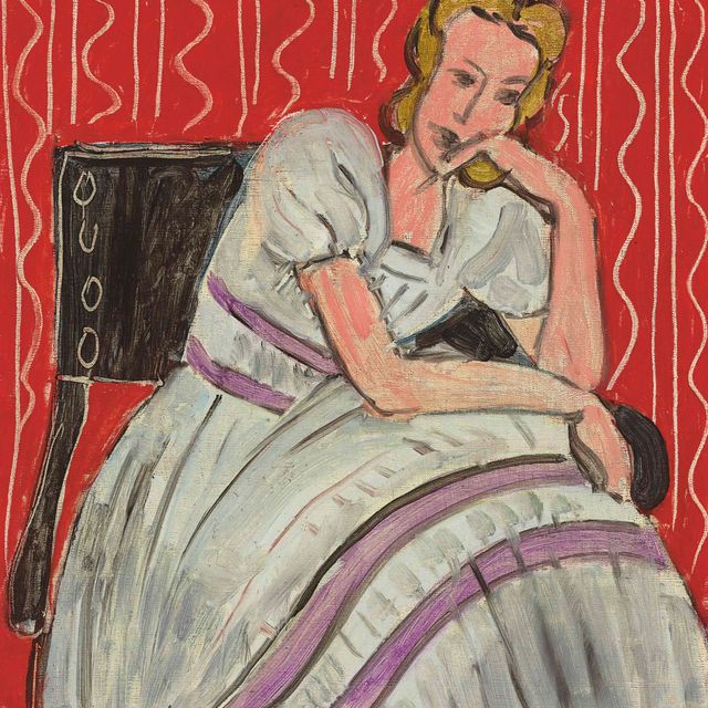 Henri Matisse — Молодая женщина в серой одежде