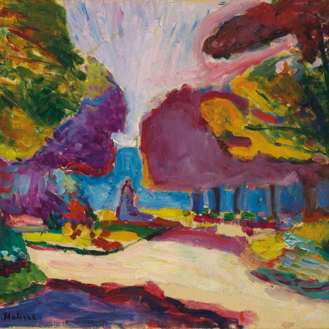 Henri Matisse — Люксембургский сад, Париж