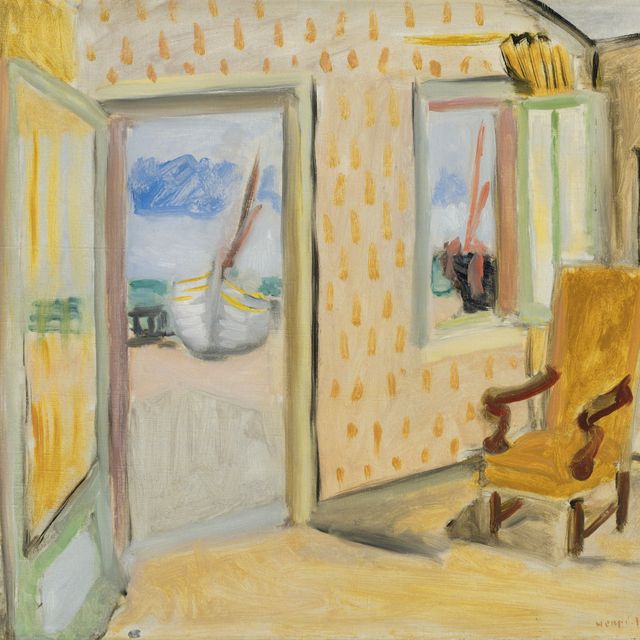 Henri Matisse — Внутренний дворик снаружи