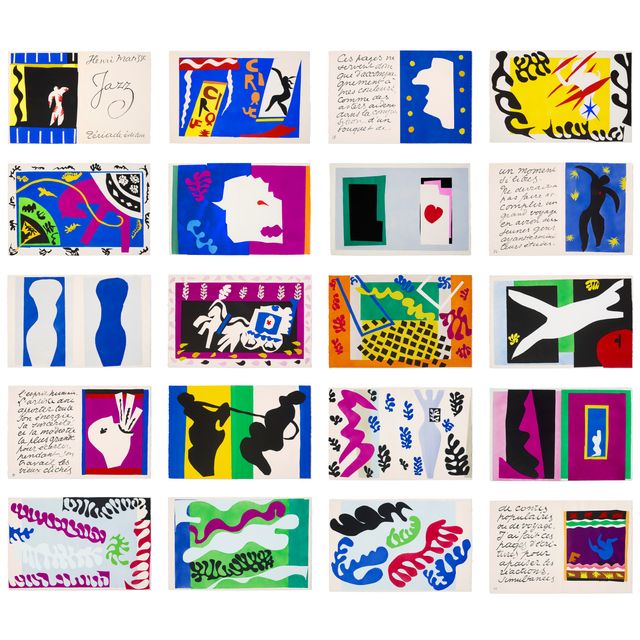 Henri Matisse — Джаз , Териада, Париж, 1947