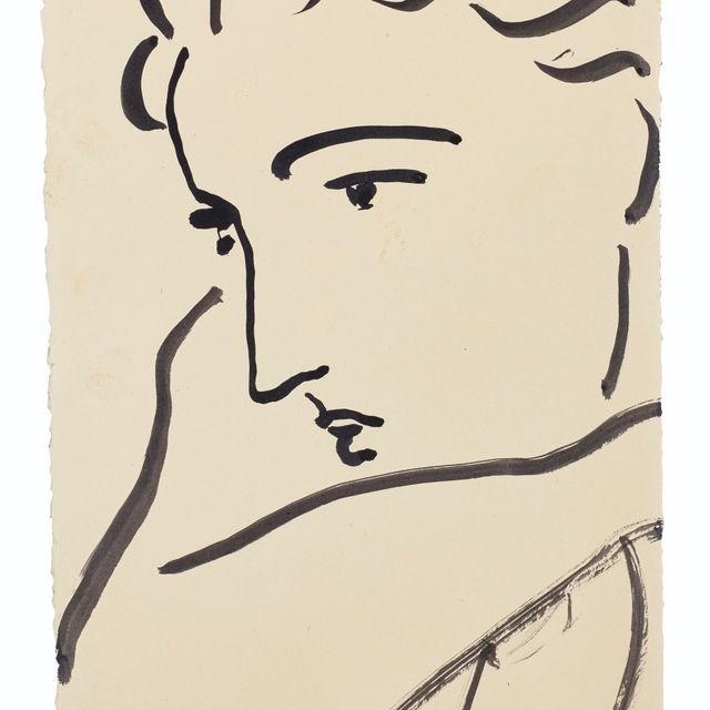 Henri Matisse — Профиль женщины