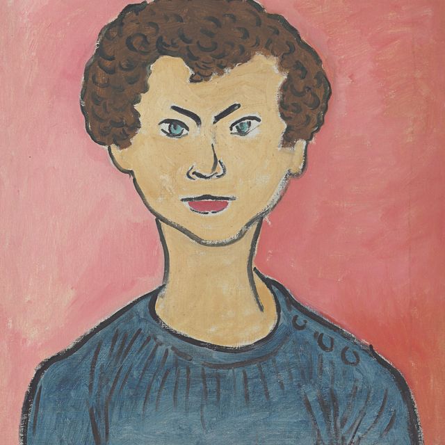 Henri Matisse — Портрет из шевроле букле, Марин Пуль (Аллан Стайн)
