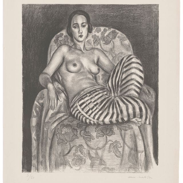 Henri Matisse — Великая одалиска в костюме баядерки