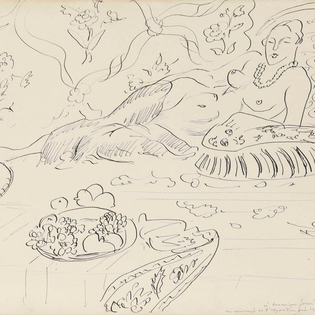 Henri Matisse — Одалиска-аллонгея из фруктового сада
