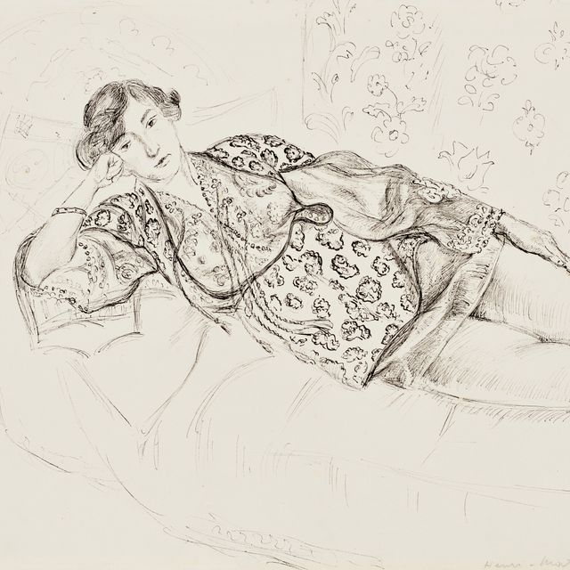 Henri Matisse — Одалиска ( Femme étendue )