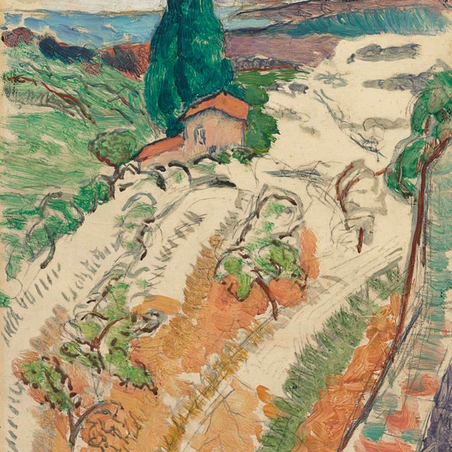 Henri Matisse — Пейсаж, Сен-Тропе