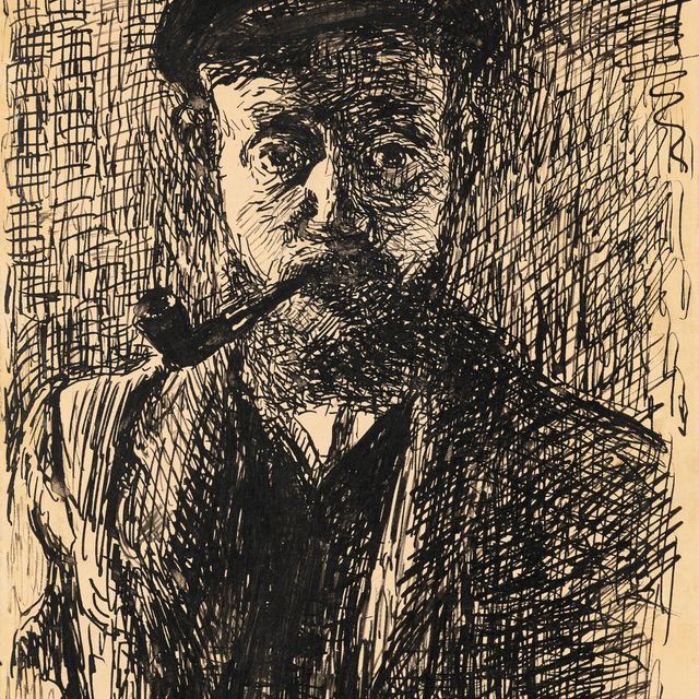 Henri Matisse — Автопортрет а-ля труба