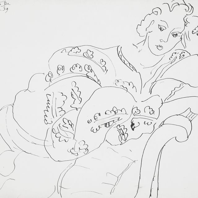 Henri Matisse — Женская аллонгия