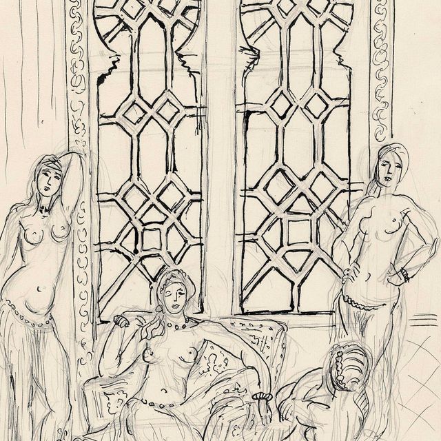 Henri Matisse — Четверка одалисок