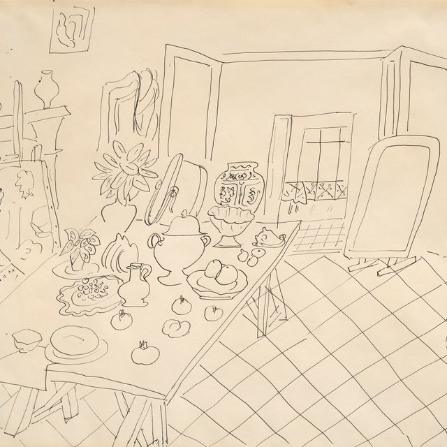 Henri Matisse — Интересующий, открывающийся наружу