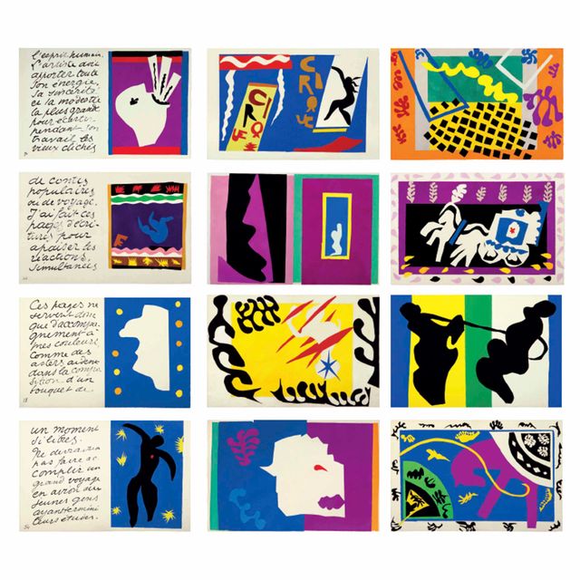 Henri Matisse — Джаз, Париж, Териада, 1947