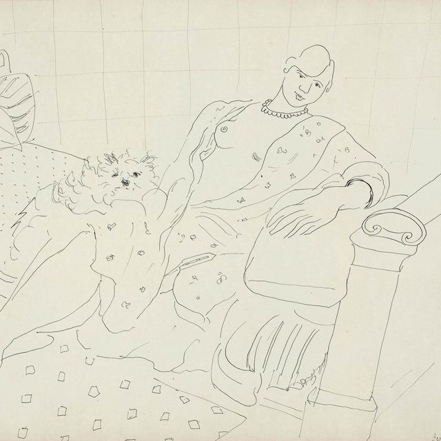 Henri Matisse — Женщина с ребенком на руках, маленькая и верная