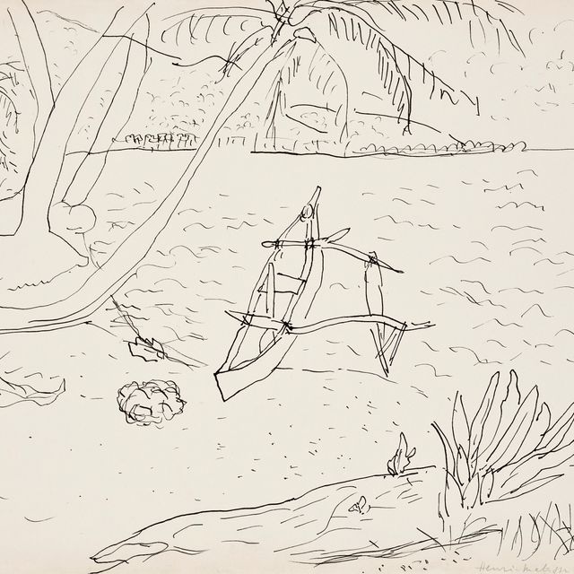 Henri Matisse — Пейсаж, Таити