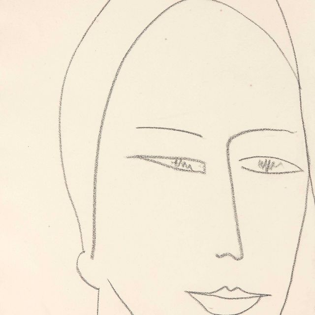 Henri Matisse — Лицо женщины