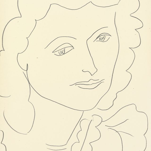 Henri Matisse — Большой тет (Люсьенна)