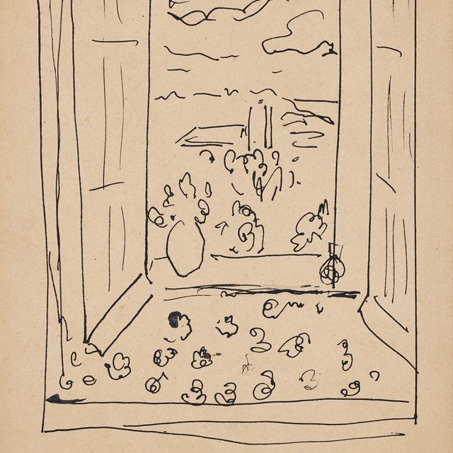 Henri Matisse — Вид из окна, Танжер II