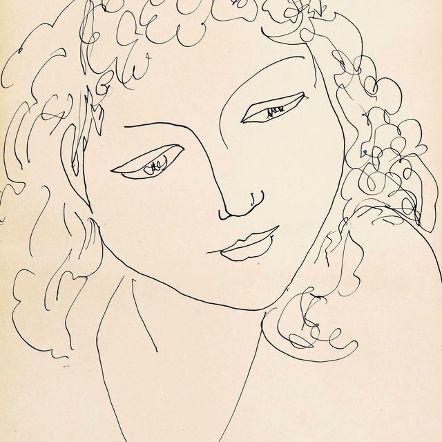 Henri Matisse — Молодая женщина в стиле мартиникуэйз