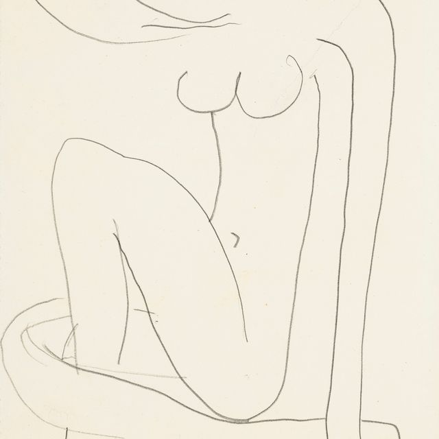 Henri Matisse — Этюд для "Nu bleu"