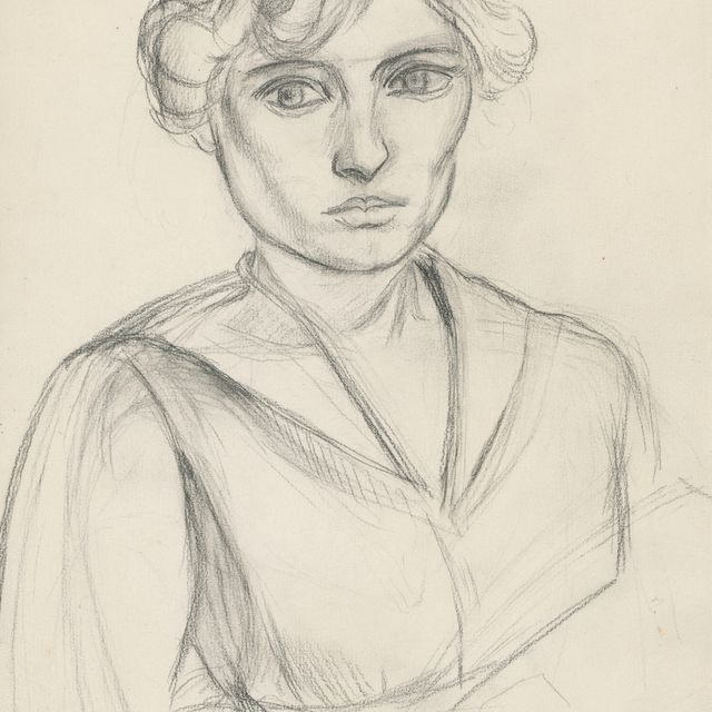 Henri Matisse — Бюст женщины (Антуанетта Арну)