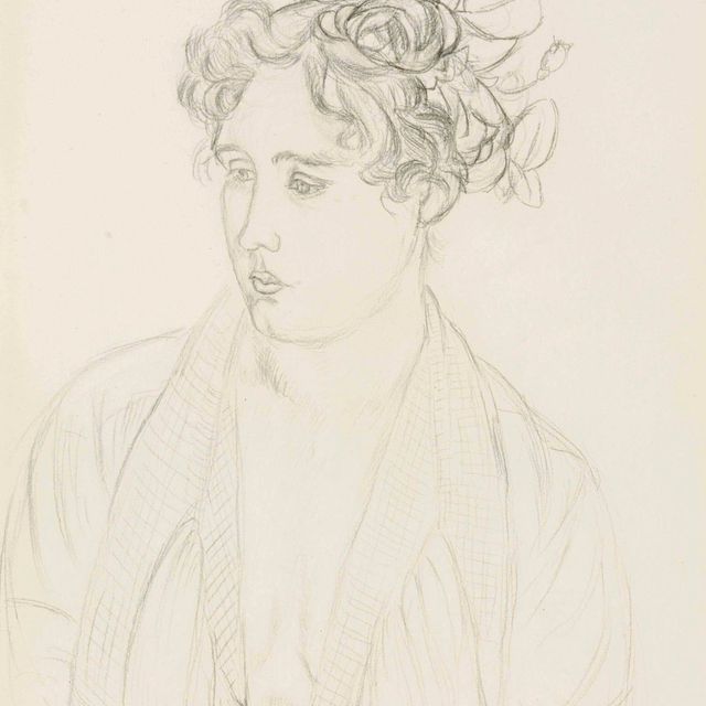 Henri Matisse — Этюд для девушки, цветы, которые танцуют в шевроле