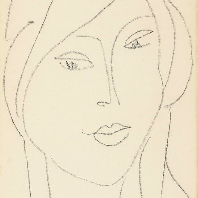 Henri Matisse — Портрет Дженни Бюсси