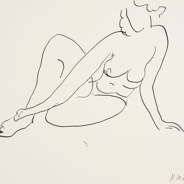 Henri Matisse — Женская задница ( сзади ); Фельетоны из аканта ( сзади )