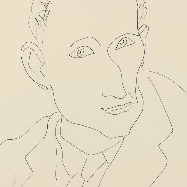 Henri Matisse — Портрет Луи Арагона