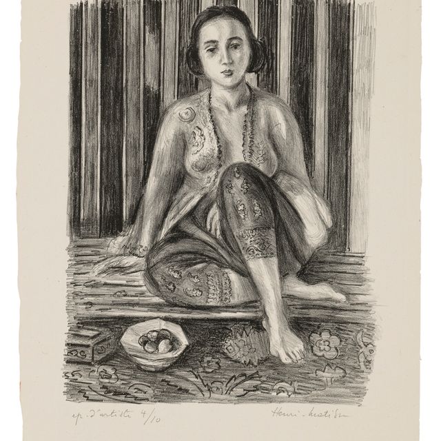 Henri Matisse — Одалиска в фруктовом купе